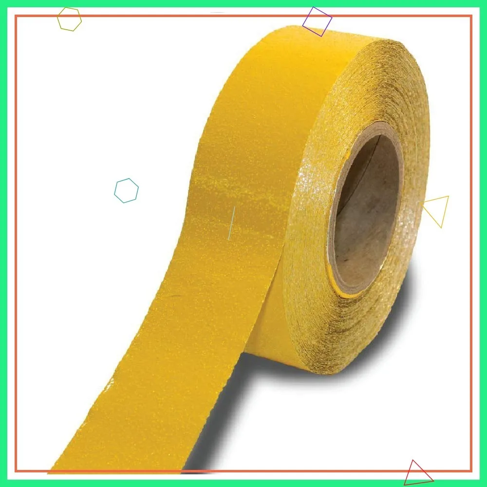 Yellow Reflective Pavement Marking Tape, 2in x 150ft for Asphalt & Concrete
Yellow Reflective Pavement Marking Tape, 2in x 150ft for Asphalt & Concrete