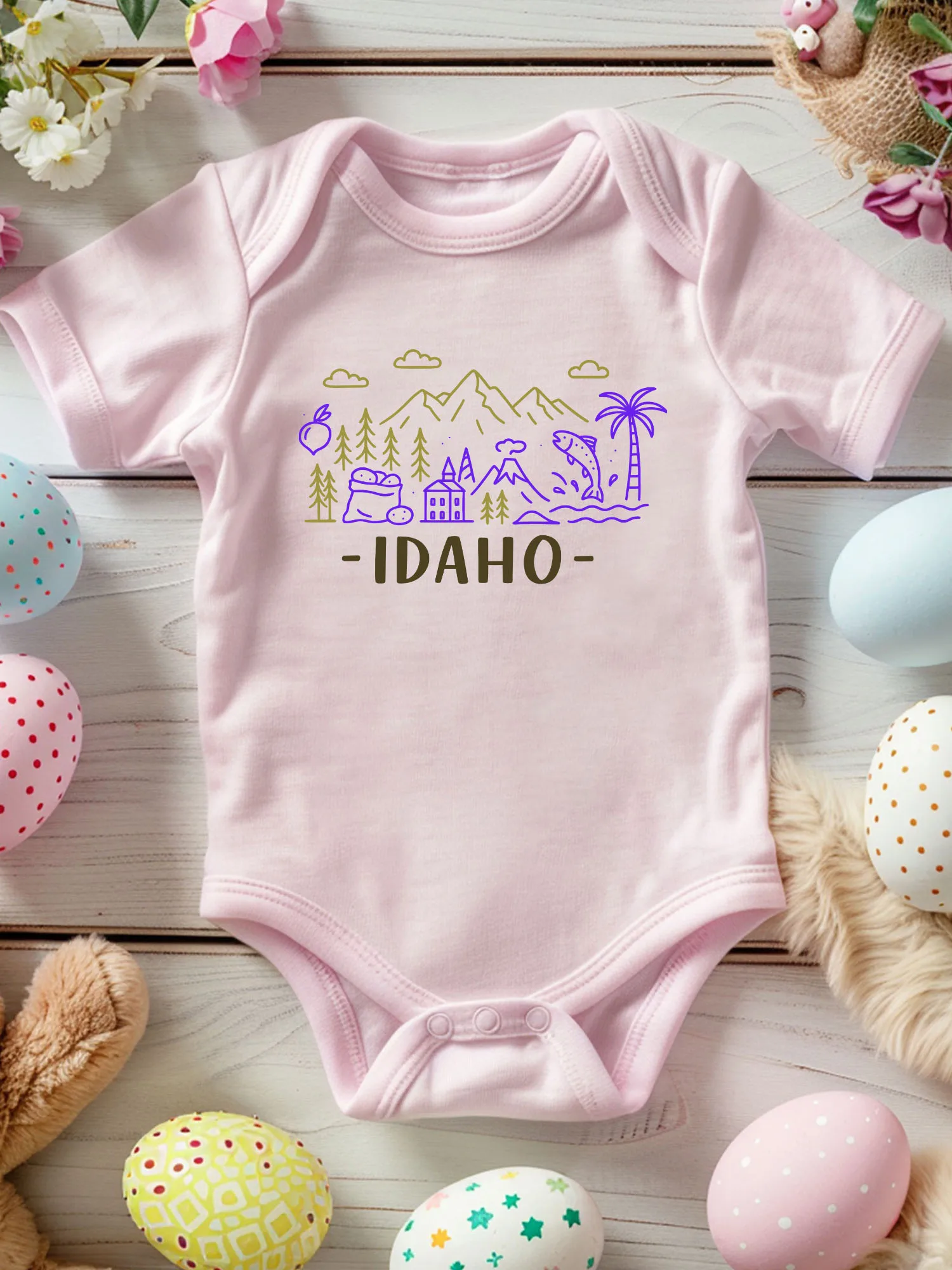 Детский комбинезон-слип Idaho State Line Art, унисекс, 100% хлопок, мягкий, всесезонный, розовый, 190 г/м²
Детский комбинезон-слип Idaho State Line Art, унисекс, 100% хлопок, мягкий, всесезонный, розовый, 190 г/м²
