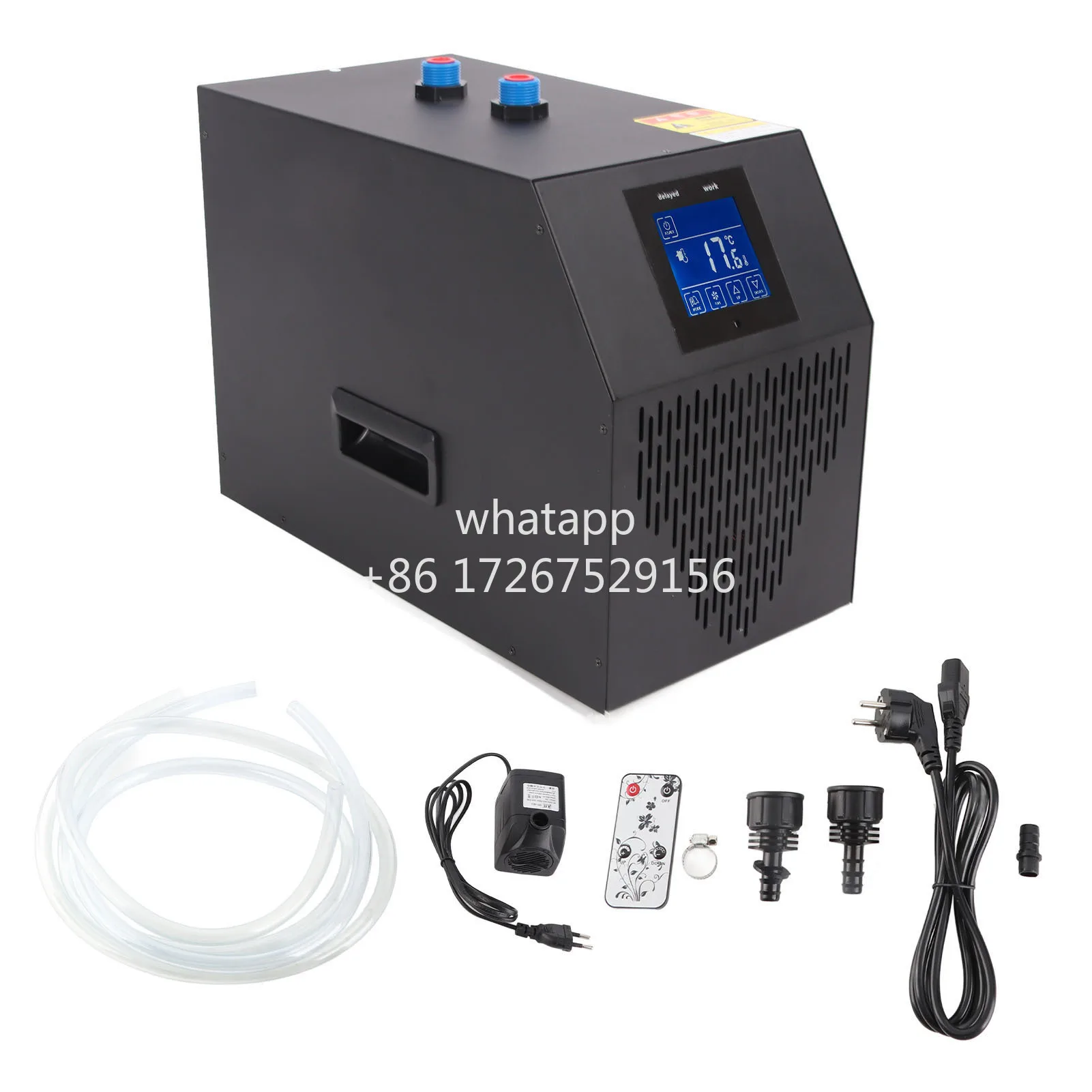 Aquarium Water Chiller Touchscreen Water Chiller 3 Modes 42Gal for Saltwater for Reef Shrimp Salamander Jellyfish Culture
Aquarium Water Chiller Touchscreen Water Chiller 3 Modes 42Gal for Saltwater for Reef Shrimp Salamander Jellyfish Culture
