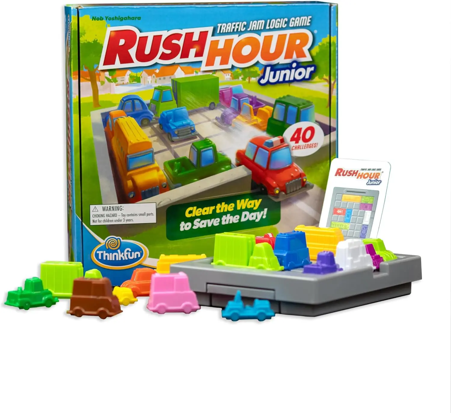 Traffic Jam Logic Game for Kids Ages 5+ - 40 Puzzles, STEM Toy, Junior Edition, New 2024
Traffic Jam Logic Game for Kids Ages 5+ - 40 Puzzles, STEM Toy, Junior Edition, New 2024