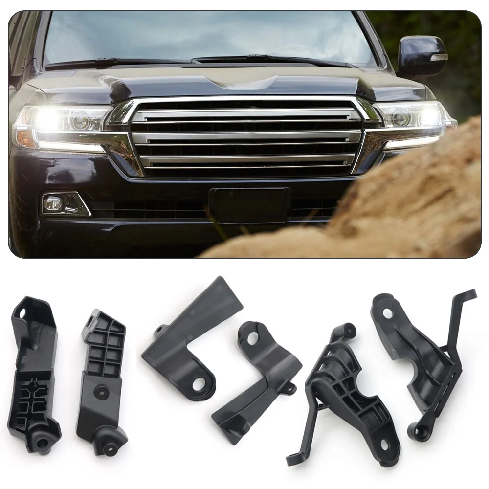 Ремкомплект кронштейна автомобильной фары для TToyota Land Cruiser 2016 2017 2018 2019, ремонт передней левой фары, автомобильные аксессуары
Ремкомплект кронштейна автомобильной фары для TToyota Land Cruiser 2016 2017 2018 2019, ремонт передней левой фары, автомобильные аксессуары