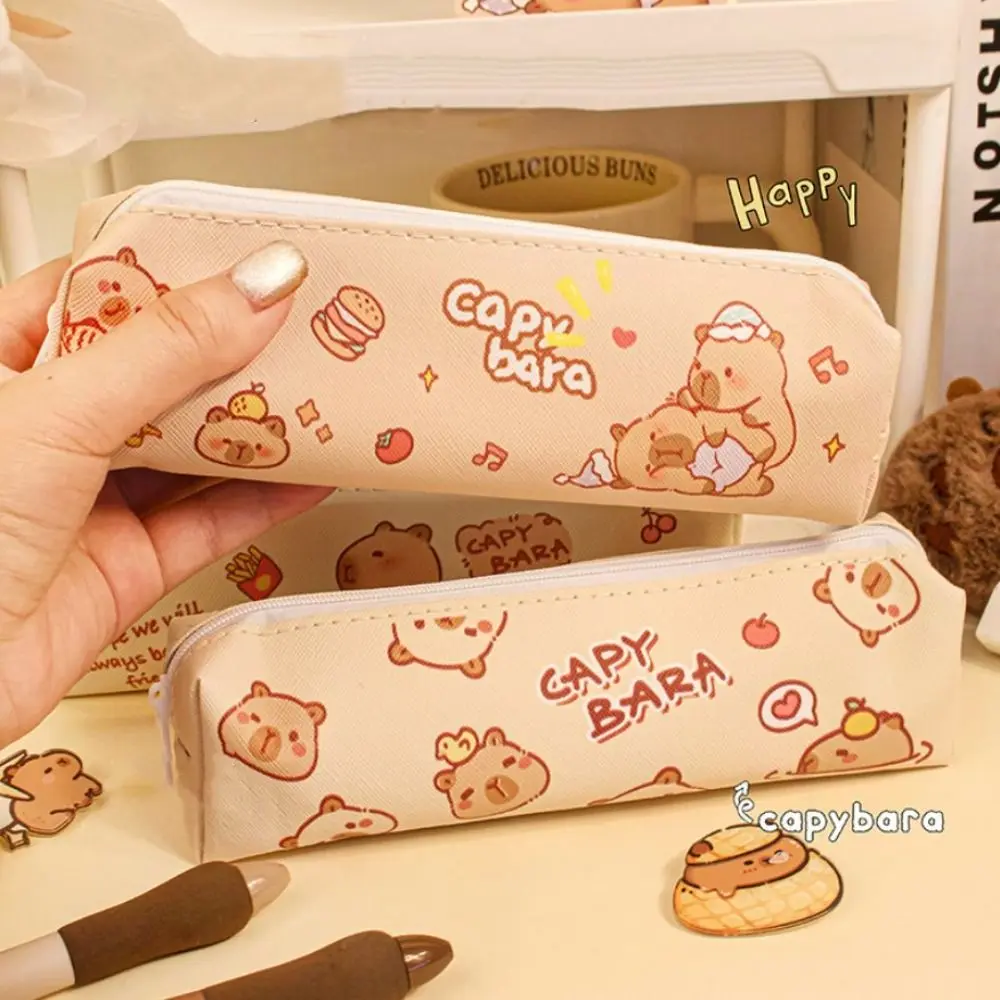 Waterproof Kawaii Capybara Pencil Bag Panda Cartoon Stationery Bag Creative Cute Design Pen Case School
Waterproof Kawaii Capybara Pencil Bag Panda Cartoon Stationery Bag Creative Cute Design Pen Case School