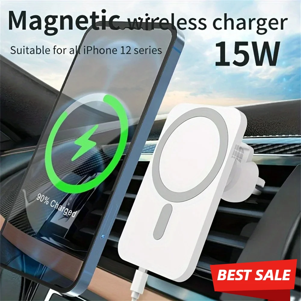 15W Magnetic Car Charger Fast Charging Wireless Charger Car Air Vent Phone Holder Car Adapter For iPhone 15 14 Pro Xiaomi oppo
15W Magnetic Car Charger Fast Charging Wireless Charger Car Air Vent Phone Holder Car Adapter For iPhone 15 14 Pro Xiaomi oppo