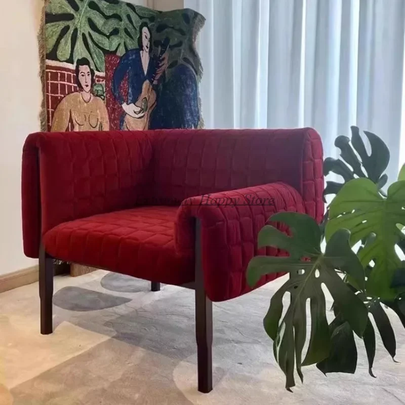 Minimalista Wood Legs Living Room Sofa Single Nordic Luxury Armchair Sofa Dormitorio Funda Divani Soggiorno Prefabricated House
Minimalista Wood Legs Living Room Sofa Single Nordic Luxury Armchair Sofa Dormitorio Funda Divani Soggiorno Prefabricated House