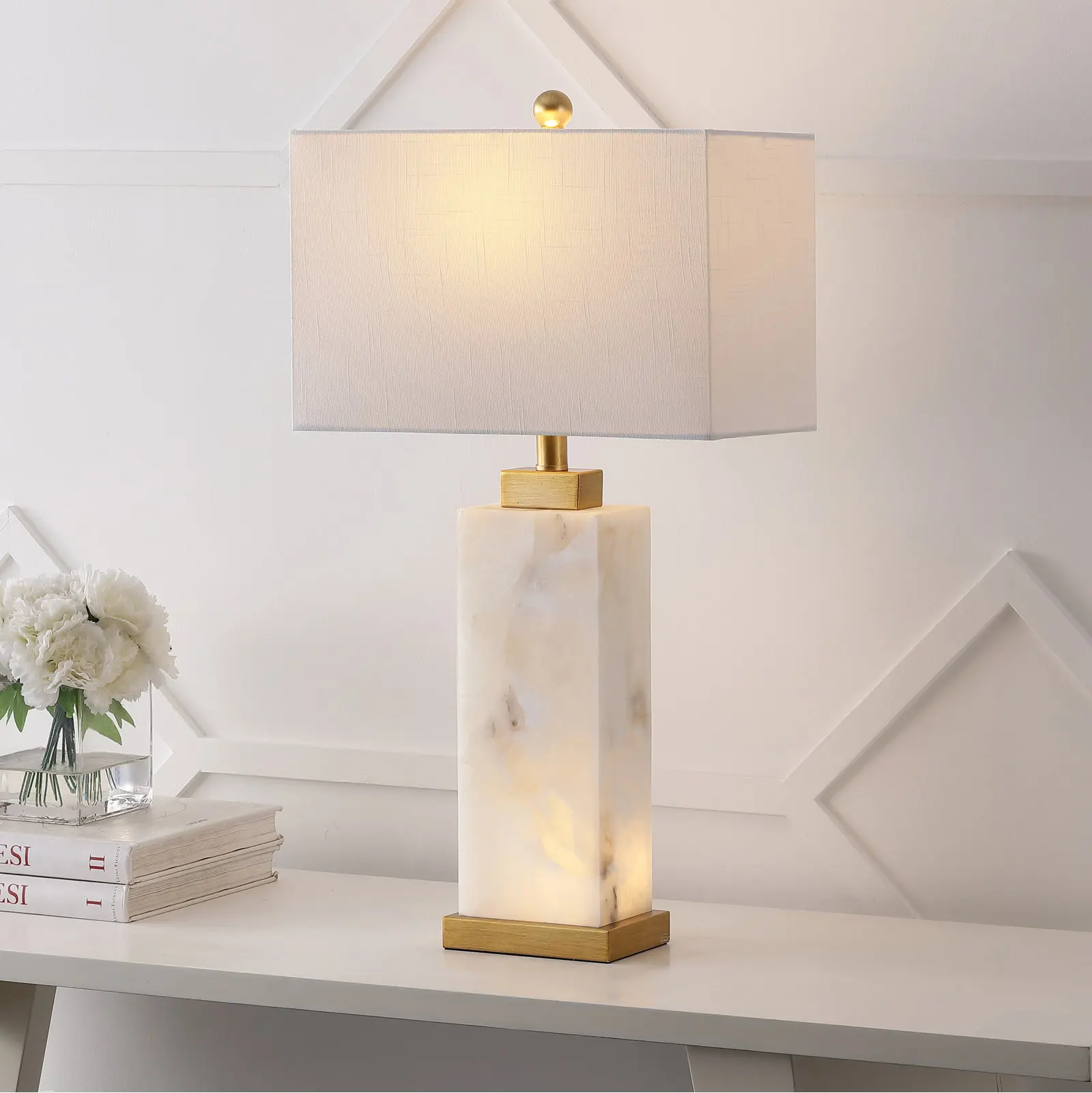 Factory Direct Sale Metal + Marble Material Modern Light Home Decoration Lamp for Bedroom Study with Plug-In Wire
Factory Direct Sale Metal + Marble Material Modern Light Home Decoration Lamp for Bedroom Study with Plug-In Wire