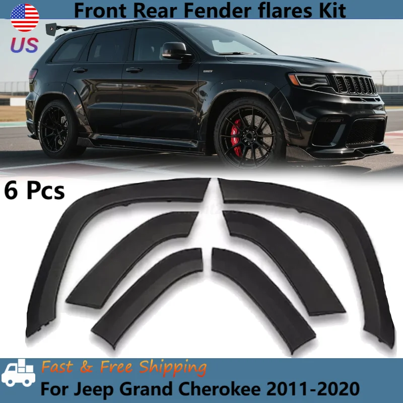 Новый стиль, 6-компонентные расширители крыльев 1WC98TZZAD, 1WC99TZZAD, 1PC76TZZAH для Jeep Grand Cherokee SRT SRT8 TRACKHAWK 2011-2020
Новый стиль, 6-компонентные расширители крыльев 1WC98TZZAD, 1WC99TZZAD, 1PC76TZZAH для Jeep Grand Cherokee SRT SRT8 TRACKHAWK 2011-2020