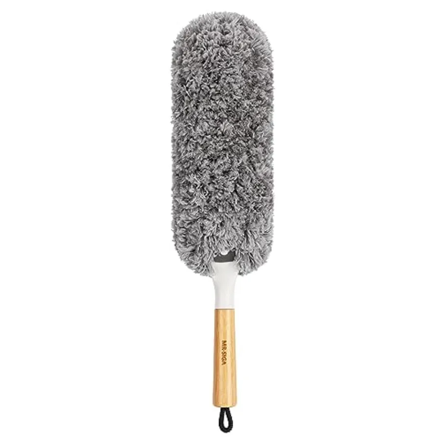 Lint Free Microfiber Duster, Washable and Reusable Duster with Bamboo Handle and Replaceable Head, Duster for Household Cleanin
Lint Free Microfiber Duster, Washable and Reusable Duster with Bamboo Handle and Replaceable Head, Duster for Household Cleanin