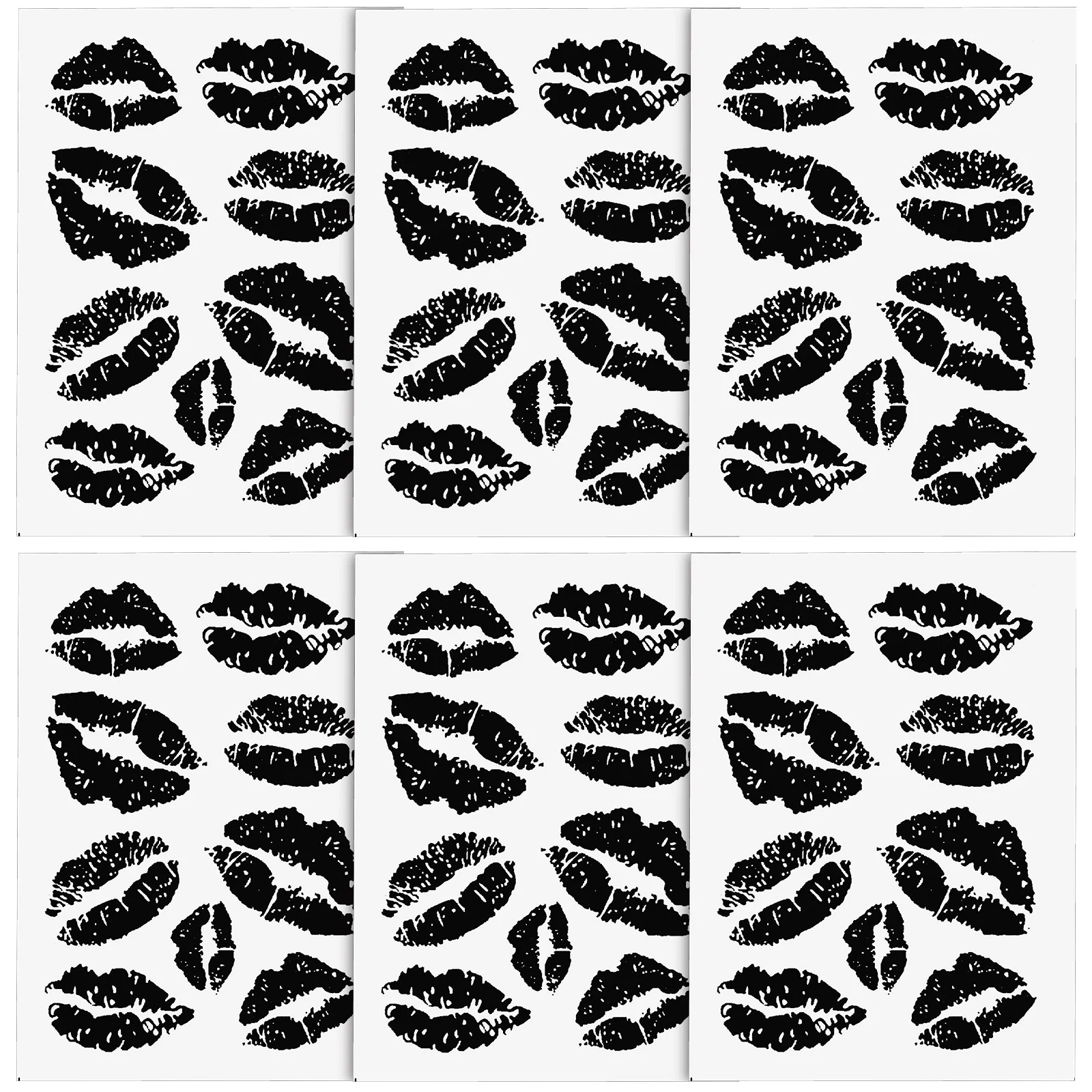 6 Sheets Waterproof Temporary Tattoo Sticker Tattoos Stickers Decal Nail Realistic Fake Face For Cute
6 Sheets Waterproof Temporary Tattoo Sticker Tattoos Stickers Decal Nail Realistic Fake Face For Cute