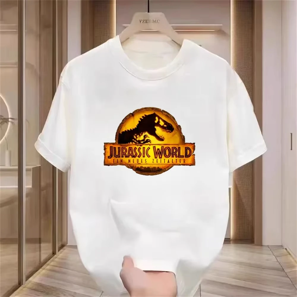 Jurassic Park Creative Luxury Men's High Quality Summer Printed T-shirt Cotton Casual Personality Y2K Children's Crewneck Top1
Jurassic Park Creative Luxury Men's High Quality Summer Printed T-shirt Cotton Casual Personality Y2K Children's Crewneck Top1