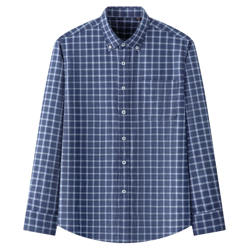 100% Pure Cotton Flannel Men Plaid Shirts Male Business Casual High Quality Pocket Long sleeve Shirt for Men Button Shirt -5XL
100% Pure Cotton Flannel Men Plaid Shirts Male Business Casual High Quality Pocket Long sleeve Shirt for Men Button Shirt -5XL
