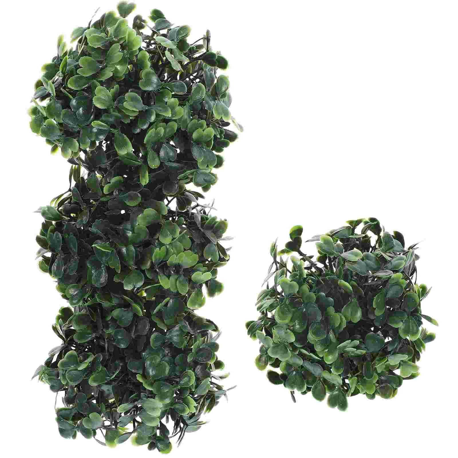 4 Pcs Artificial Grass Ball Pendant Lifelike Simulated Plant Topiary Faux Greenery Hanging Decoration For Home Garden Festive
4 Pcs Artificial Grass Ball Pendant Lifelike Simulated Plant Topiary Faux Greenery Hanging Decoration For Home Garden Festive