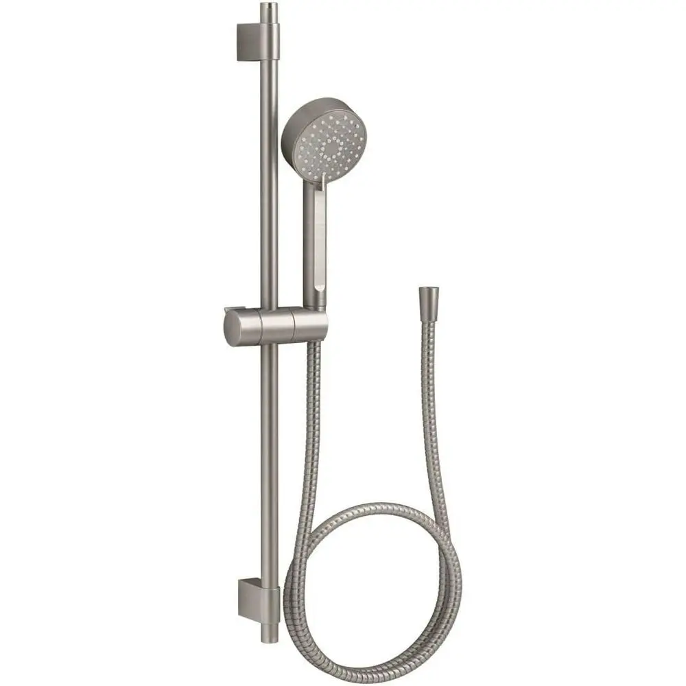Multi-Function Handheld Shower Kit with 24 Slide Bar and 60 Hose, Brushed Nickel
Multi-Function Handheld Shower Kit with 24 Slide Bar and 60 Hose, Brushed Nickel