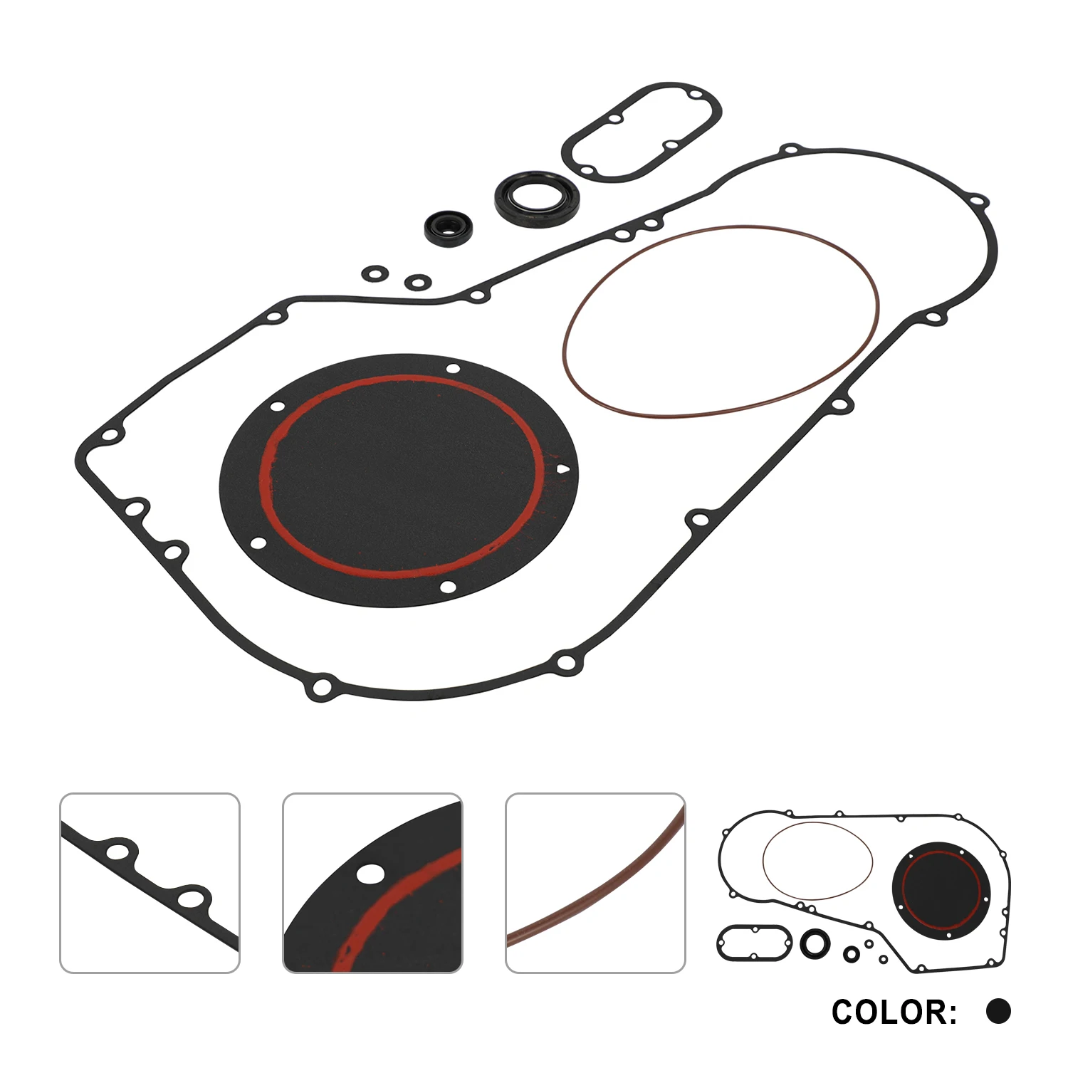 Motorcycle clutch primary cover gasket Set motorcycle accessories For Dyna Models 1999-2005 for Softail Models 1999-2006
Motorcycle clutch primary cover gasket Set motorcycle accessories For Dyna Models 1999-2005 for Softail Models 1999-2006