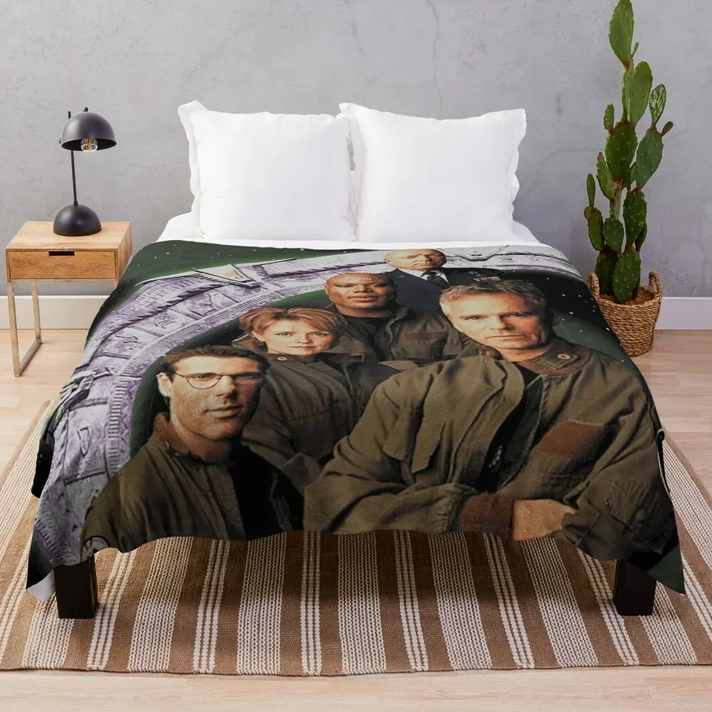 Stargate SG1 Throw Blanket Thin for winter Custom Soft Plaid Blankets
Stargate SG1 Throw Blanket Thin for winter Custom Soft Plaid Blankets