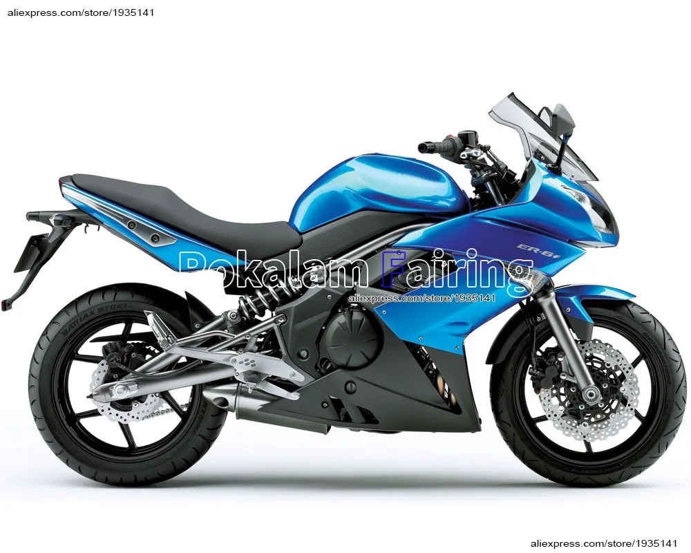 ER-6F Fairing For Kawasaki ER6F Ninja 650R ER 6F 2009 2010 2011 Blue Black Bodyworks Motorcycle Fairing (Injection Molding)
ER-6F Fairing For Kawasaki ER6F Ninja 650R ER 6F 2009 2010 2011 Blue Black Bodyworks Motorcycle Fairing (Injection Molding)