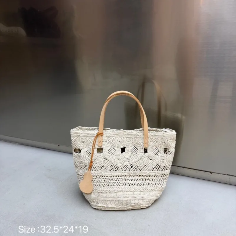 New Hollow Woven Tote Bag Seaside Vacation Beach Unique Fashion Premium Simple 2026 Trendy Retro Large Capacity Shoulder
New Hollow Woven Tote Bag Seaside Vacation Beach Unique Fashion Premium Simple 2026 Trendy Retro Large Capacity Shoulder