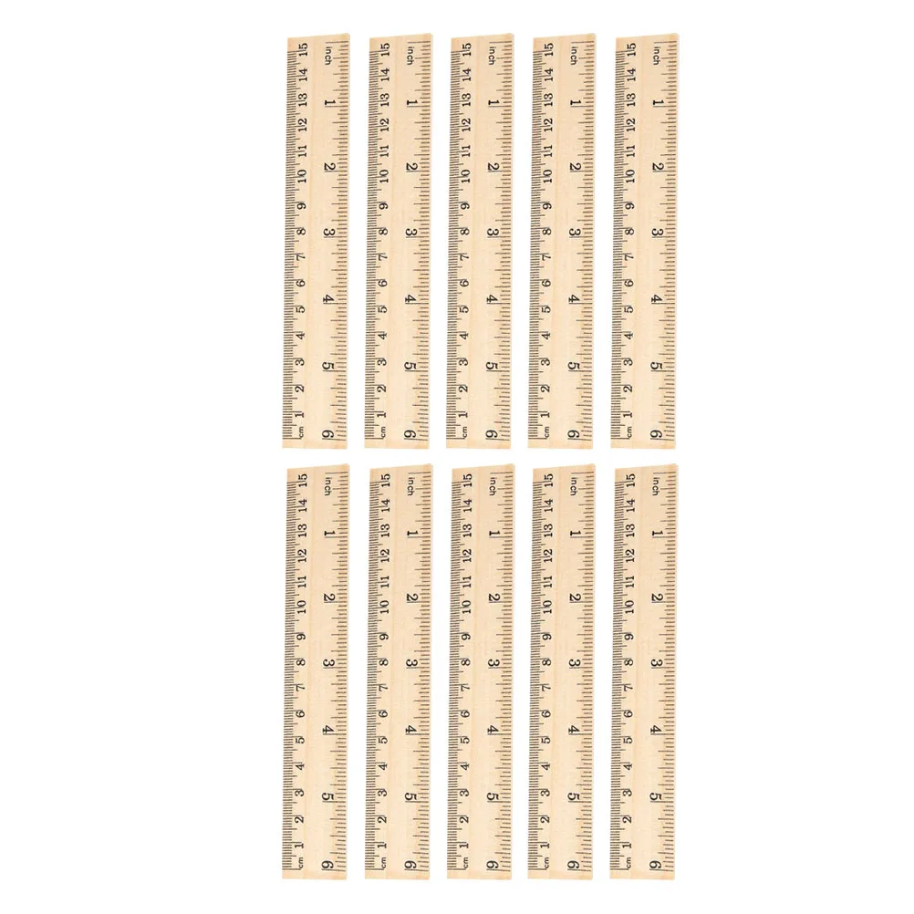 16 Pcs Wooden Ruler Wood Straight Ruler Metric System Measuring Tool Study Accessories Double Scale Clear Student
16 Pcs Wooden Ruler Wood Straight Ruler Metric System Measuring Tool Study Accessories Double Scale Clear Student