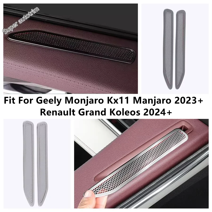 Door Air AC Outlet Vent Frame Cover Trim Accessories For Renault Grand Koleos 2024 2025 / Geely Monjaro Kx11 Manjaro 2023 2024
Door Air AC Outlet Vent Frame Cover Trim Accessories For Renault Grand Koleos 2024 2025 / Geely Monjaro Kx11 Manjaro 2023 2024