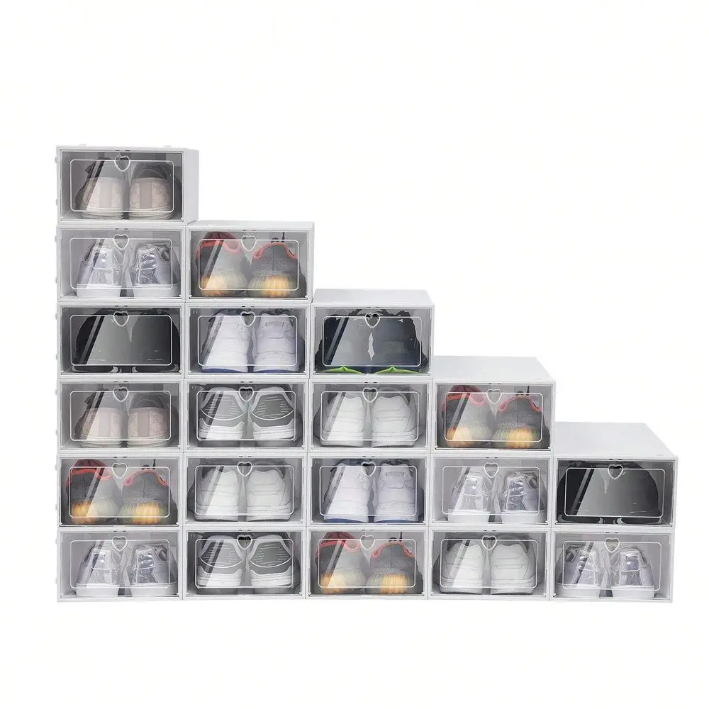 Large Clear Shoe Storage Boxes PP Plastic Transparent Container,Plastic Clear Foldable Shoe Case,Container Organizer Shoe Storag
Large Clear Shoe Storage Boxes PP Plastic Transparent Container,Plastic Clear Foldable Shoe Case,Container Organizer Shoe Storag