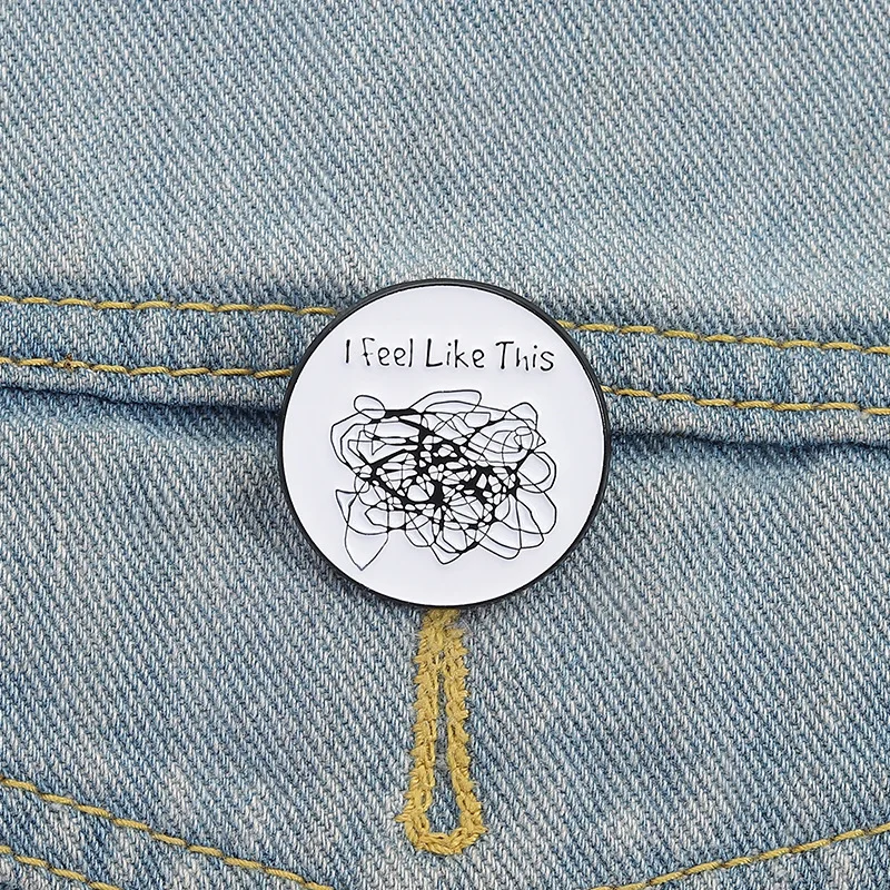 Fun Circle Enamel Pins Simplified English letter metal accessory badge Brooches Lapel Badge Fashion Jewelry Gift
Fun Circle Enamel Pins Simplified English letter metal accessory badge Brooches Lapel Badge Fashion Jewelry Gift