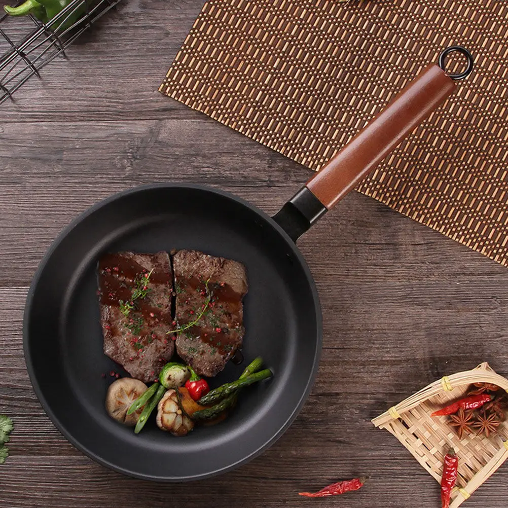 Non-Stick Frying Pan Premium Material Flat Base for Universal Gas Induction Omelette Steak Pancake Iron Frying Pan
Non-Stick Frying Pan Premium Material Flat Base for Universal Gas Induction Omelette Steak Pancake Iron Frying Pan