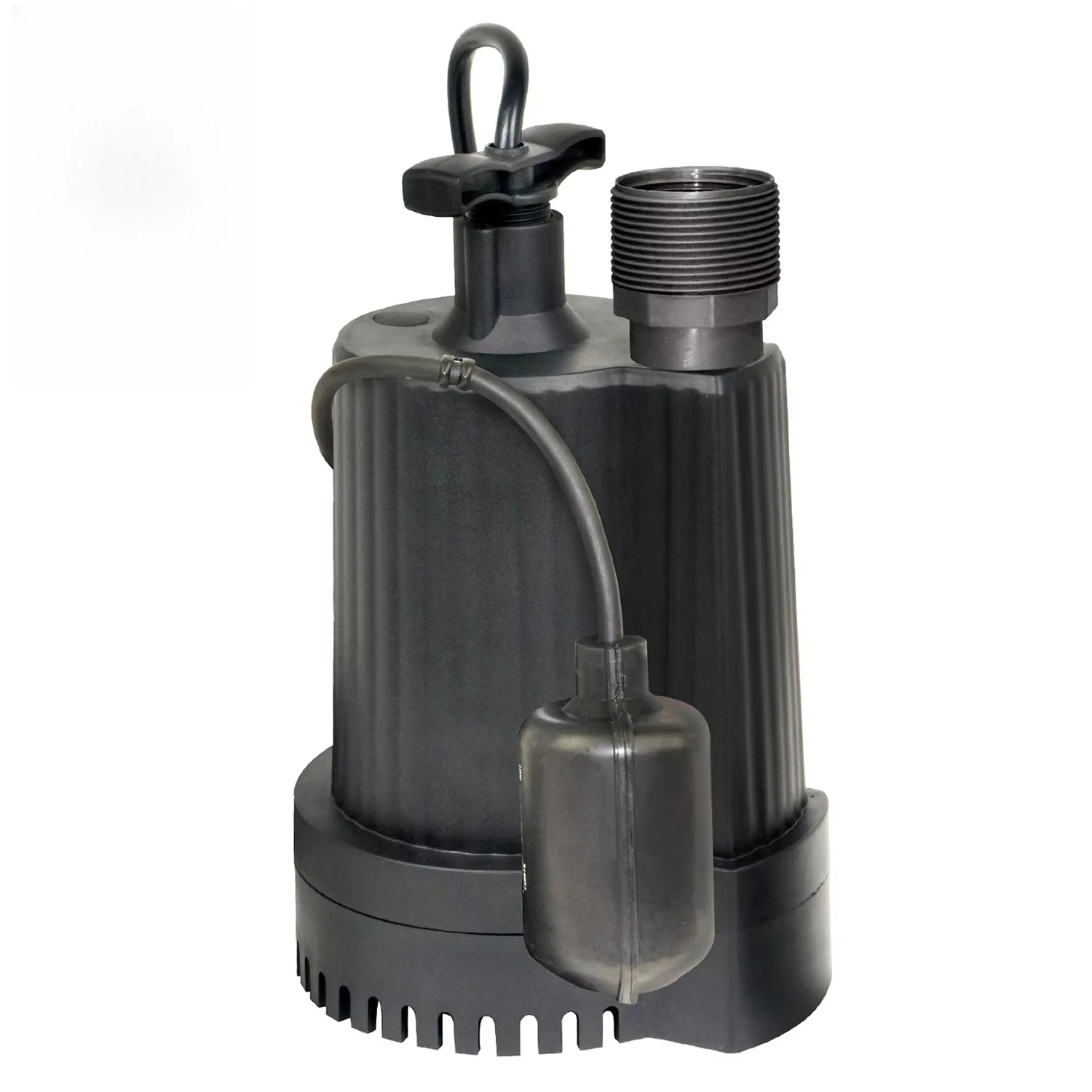 Custom Black Single Stage Pump 1/3 HP Motor Flow 2400GPH Electric Submersible Water Sump Pump for Basement
Custom Black Single Stage Pump 1/3 HP Motor Flow 2400GPH Electric Submersible Water Sump Pump for Basement