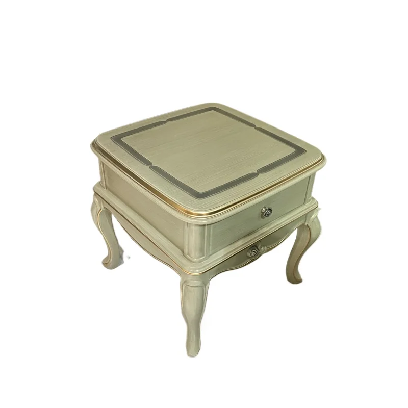 Французский угловой столик, европейский роскошный журнальный столик из цельного дерева, украшение для гостиной, мебель
Французский угловой столик, европейский роскошный журнальный столик из цельного дерева, украшение для гостиной, мебель