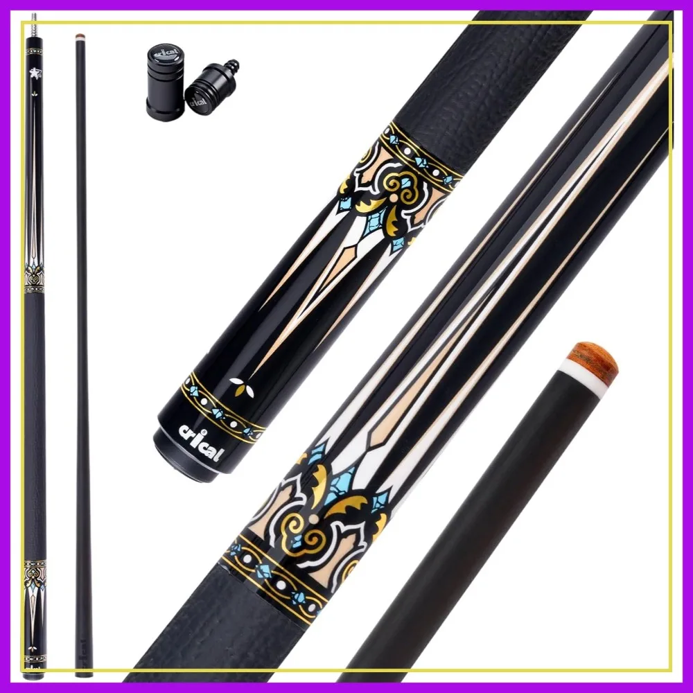 Professional Low Deflection Pool Cue with Pro Taper Shaft, 12.5mm Tip, Tournament Level Billiard Cue
Professional Low Deflection Pool Cue with Pro Taper Shaft, 12.5mm Tip, Tournament Level Billiard Cue