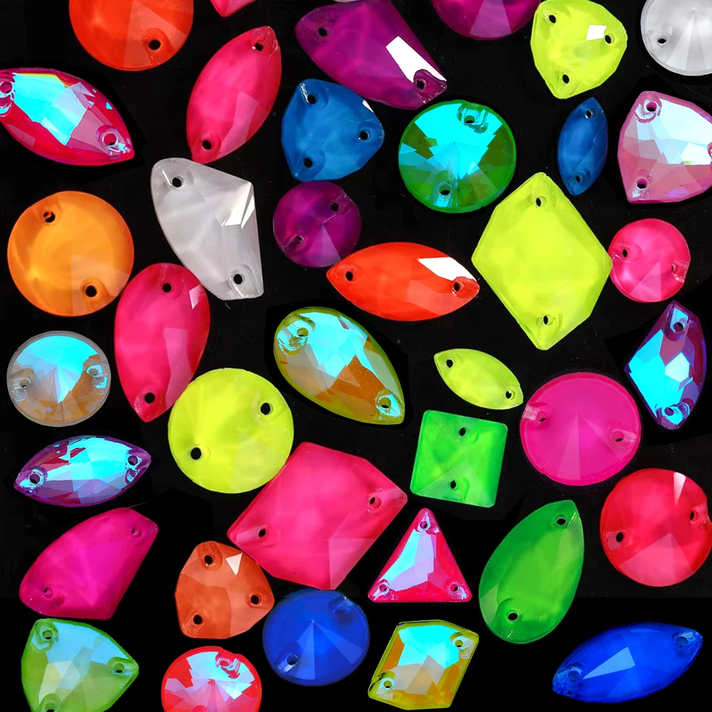 PUBRILEX Neon Color Mix Shapes Sew On Rhinestones Crafts Sewing Crystal Rhinestones for Needlework Dress Garment Accessories
PUBRILEX Neon Color Mix Shapes Sew On Rhinestones Crafts Sewing Crystal Rhinestones for Needlework Dress Garment Accessories