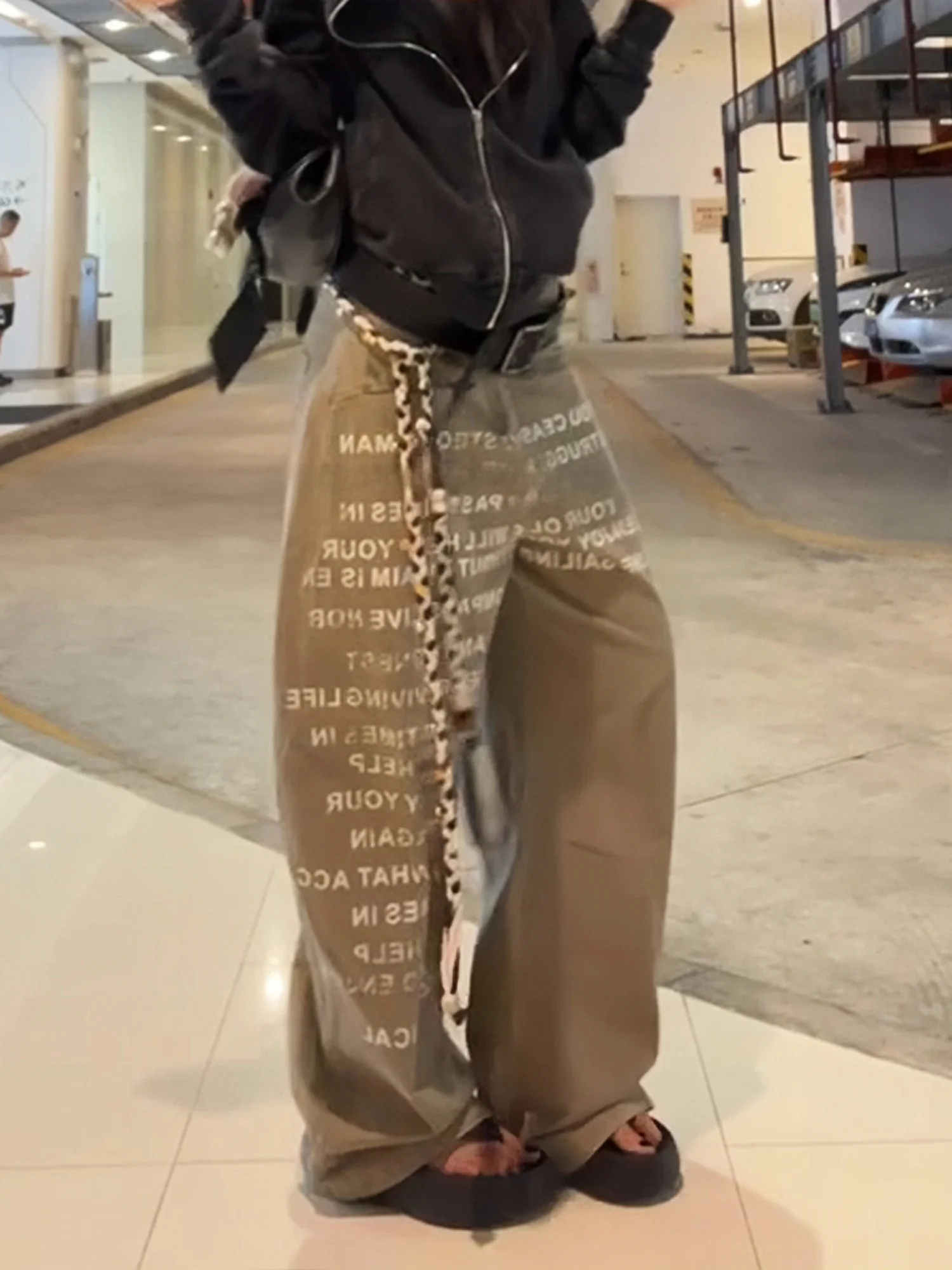 American Style Loose Women's Jeans High Waist Vintage Washed Letter Print Casual Floor-Length Pants Lazy BF Style
American Style Loose Women's Jeans High Waist Vintage Washed Letter Print Casual Floor-Length Pants Lazy BF Style