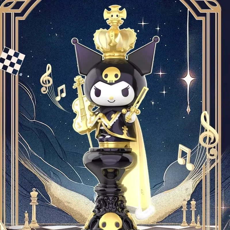 Sanrio Kuromi, игрушка, шахматная серия Kuromi, искусственная аниме фигурка, милая коробка для загадок, модель Sanrio, подарок для детей на Хэллоуин
Sanrio Kuromi, игрушка, шахматная серия Kuromi, искусственная аниме фигурка, милая коробка для загадок, модель Sanrio, подарок для детей на Хэллоуин