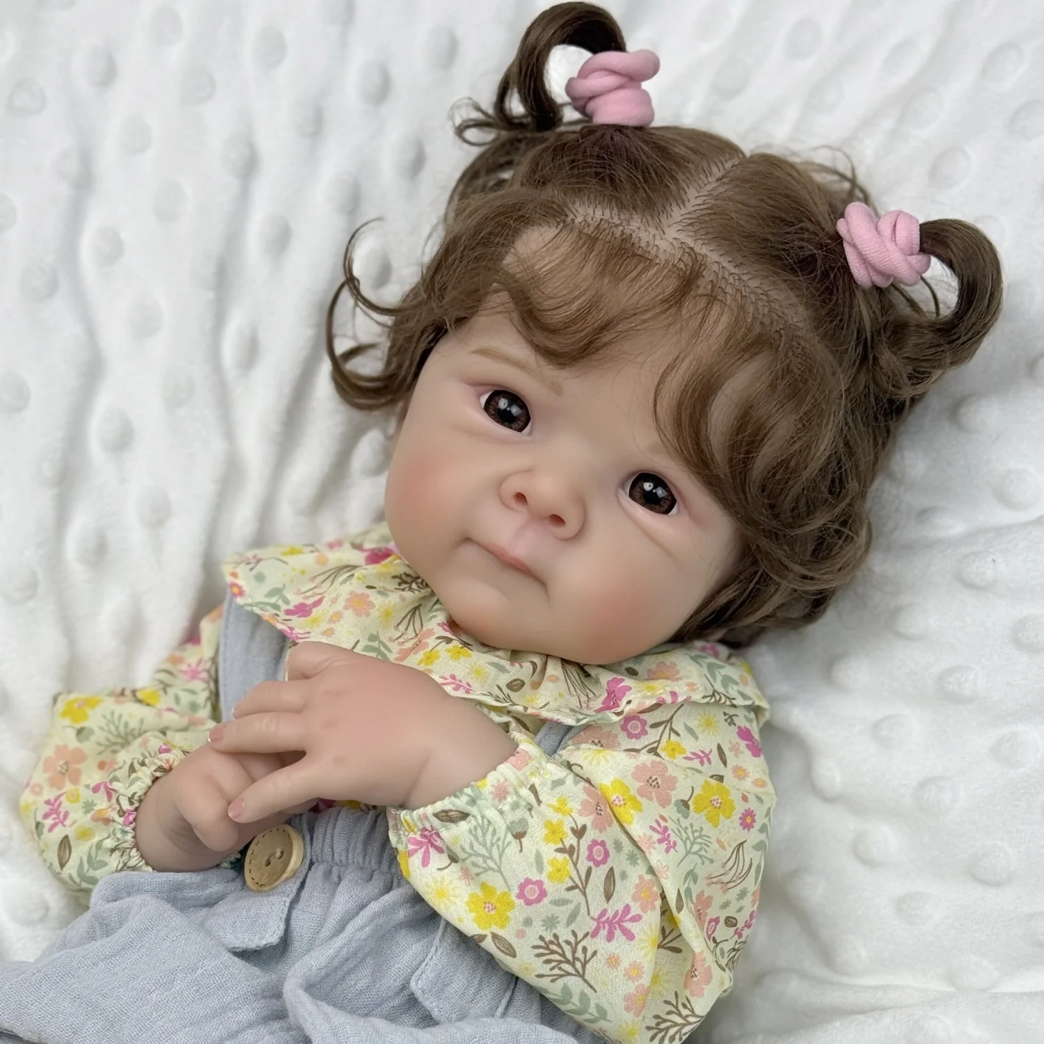 48 CM Vinly Limbs Cloth Body Reborn Baby Doll Toy For Girl Lifelike Kid Fashion Birthday Gift
48 CM Vinly Limbs Cloth Body Reborn Baby Doll Toy For Girl Lifelike Kid Fashion Birthday Gift