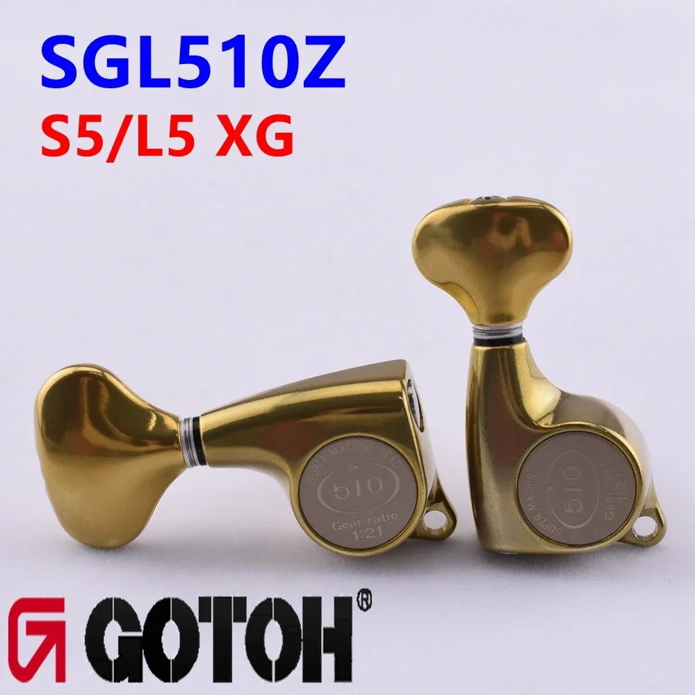 1 Set Original Genuine 3R+3L GOTOH SGL510Z-S5/L5 XG Guitar Machine Heads Tuners - JP(Origin)
1 Set Original Genuine 3R+3L GOTOH SGL510Z-S5/L5 XG Guitar Machine Heads Tuners - JP(Origin)