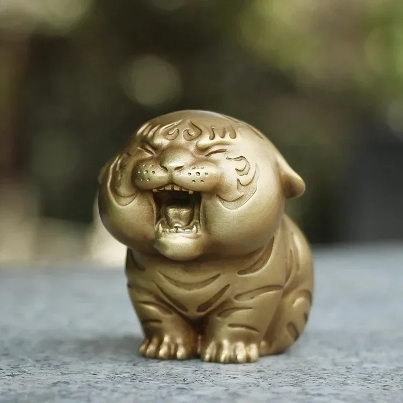 new arrival SalesAll-copper Tiger Ornament Cute And Cute Zodiac Tiger Office Desktop Lucky Decoration
new arrival SalesAll-copper Tiger Ornament Cute And Cute Zodiac Tiger Office Desktop Lucky Decoration