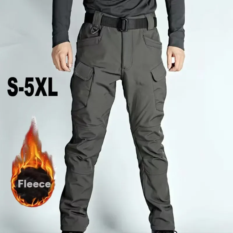 Winter Fleece Pants Cargo Tactical Men Jackets Outdoor Fishing Windproof Sharkskin Trousers Hiking Hunting TrekkingCamping S-6XL
Winter Fleece Pants Cargo Tactical Men Jackets Outdoor Fishing Windproof Sharkskin Trousers Hiking Hunting TrekkingCamping S-6XL