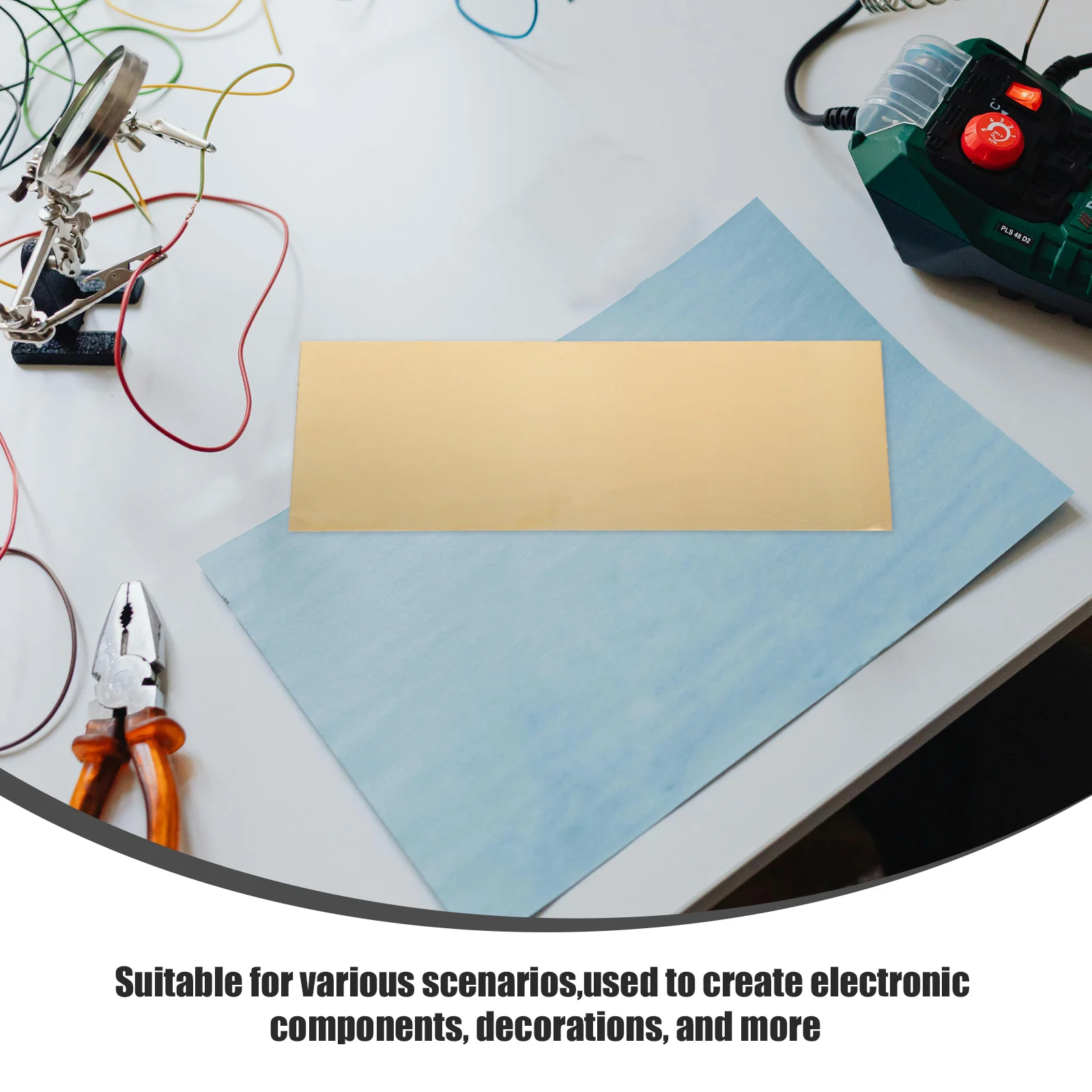 Brass Sheet Flat Plate Architectural Use Versatile Metal for Hardware Repairs Jewelry Crafts Plumbing Electronics DIY Stamping
Brass Sheet Flat Plate Architectural Use Versatile Metal for Hardware Repairs Jewelry Crafts Plumbing Electronics DIY Stamping