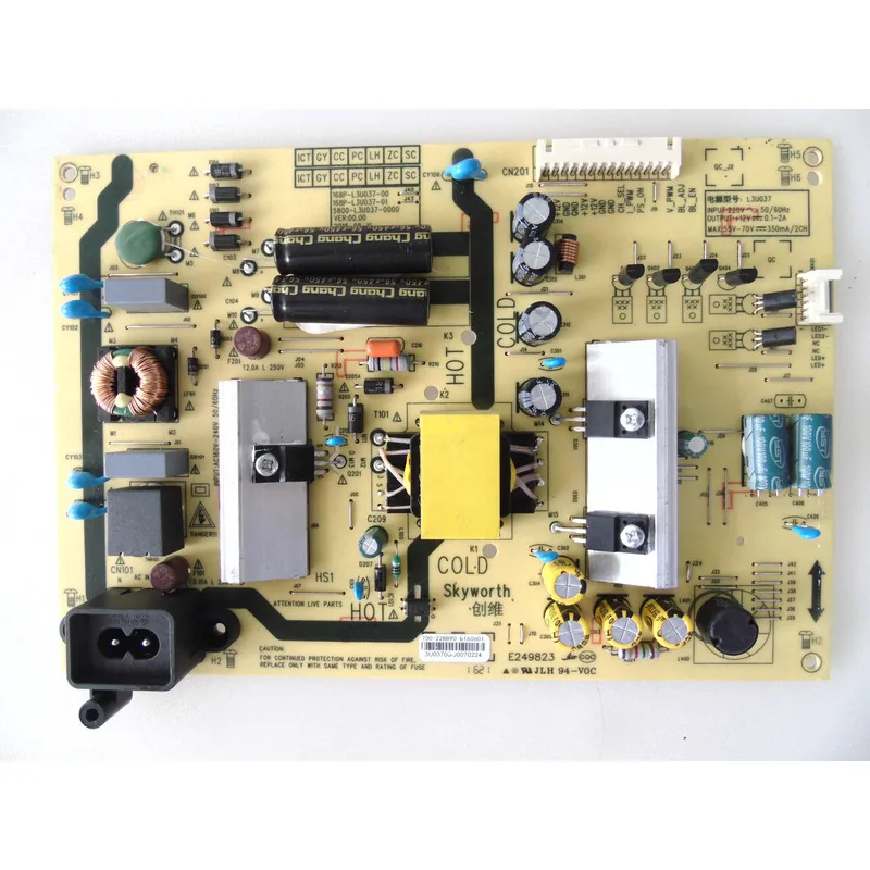 Для блока питания Skyworth 40/43E361S 168P-L3U037-00/10 5800-L3U037-0000 L3U037
Для блока питания Skyworth 40/43E361S 168P-L3U037-00/10 5800-L3U037-0000 L3U037