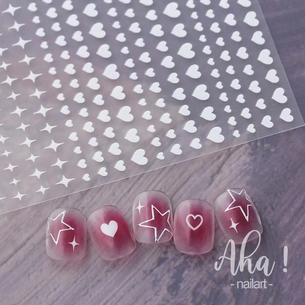 Hollow Heart Korean Nail Art Self-adhesive Nail Art Decorations Heart Nail Stickers Love Heart Nail Decals Manicure Accessories
Hollow Heart Korean Nail Art Self-adhesive Nail Art Decorations Heart Nail Stickers Love Heart Nail Decals Manicure Accessories