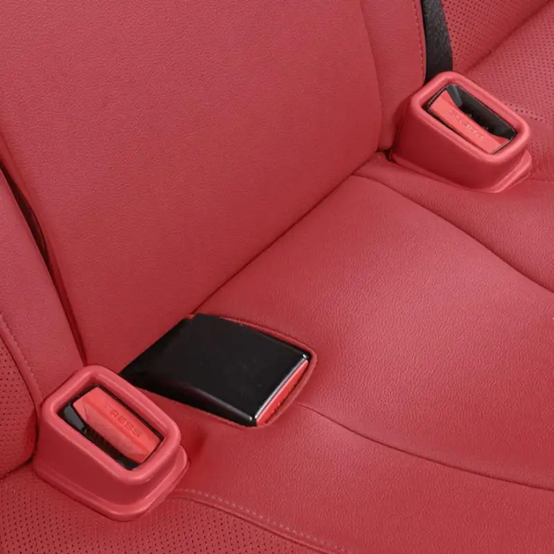 1 4Pcs Car Safety Belt Slot Fixing Buckle Silicone Holder Anti Slip Lock for Comfortable Driving Daily Uses
1 4Pcs Car Safety Belt Slot Fixing Buckle Silicone Holder Anti Slip Lock for Comfortable Driving Daily Uses
