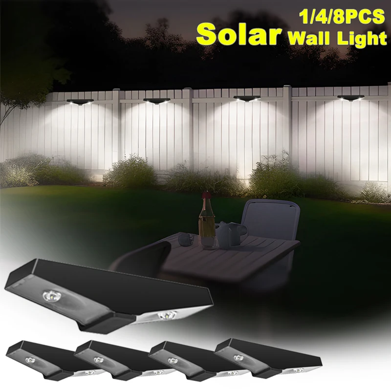 1/4/8 PCS Solar Garden Lights Outdoor Solar Light Wall Light Sensor Light Waterproof Outdoor Lighting for Courtyard Decorations
1/4/8 PCS Solar Garden Lights Outdoor Solar Light Wall Light Sensor Light Waterproof Outdoor Lighting for Courtyard Decorations
