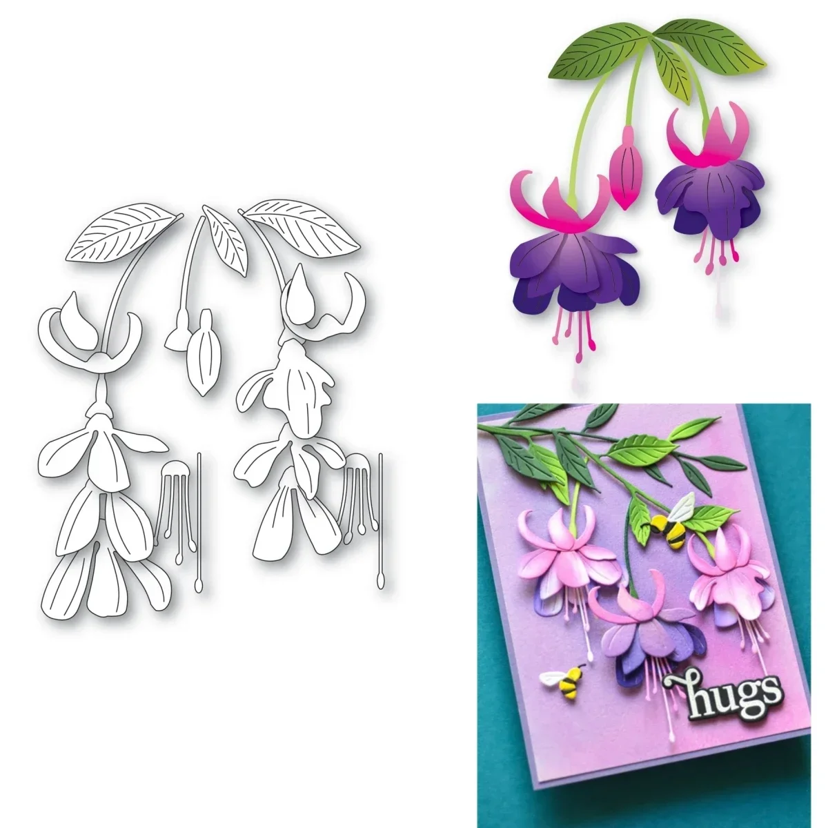 Fuchsia Stem Metal Cutting Dies DIY Scrapbook Embossed Make Paper Card Album Craft Template Supplies Decoration 2024 Arrivals
Fuchsia Stem Metal Cutting Dies DIY Scrapbook Embossed Make Paper Card Album Craft Template Supplies Decoration 2024 Arrivals