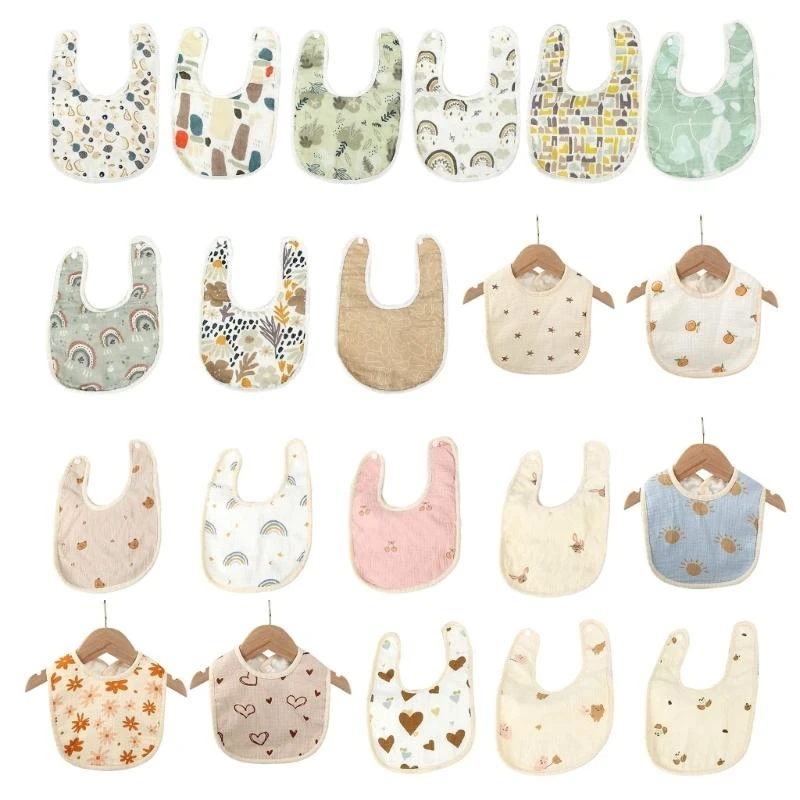 Baby Bibs UShaped Feeding Bibs for Infant Thickened Saliva Towel Drooling Apron G2TD
Baby Bibs UShaped Feeding Bibs for Infant Thickened Saliva Towel Drooling Apron G2TD