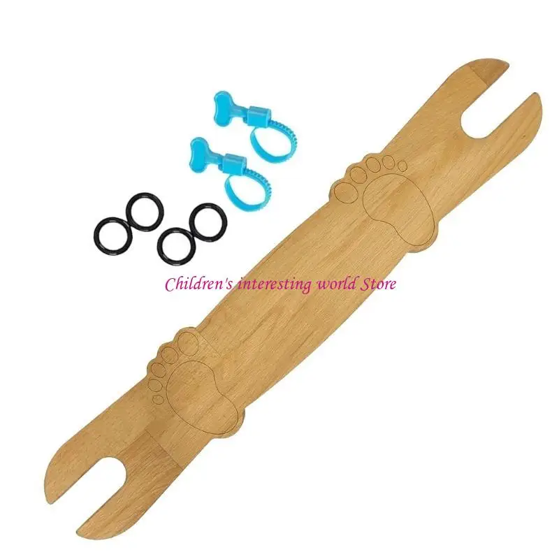Wooden High Chair Footrest Adjustable Universal Baby High Chair Footrest Highchairs Pedal with Rubber Rings Round Corner 425F
Wooden High Chair Footrest Adjustable Universal Baby High Chair Footrest Highchairs Pedal with Rubber Rings Round Corner 425F