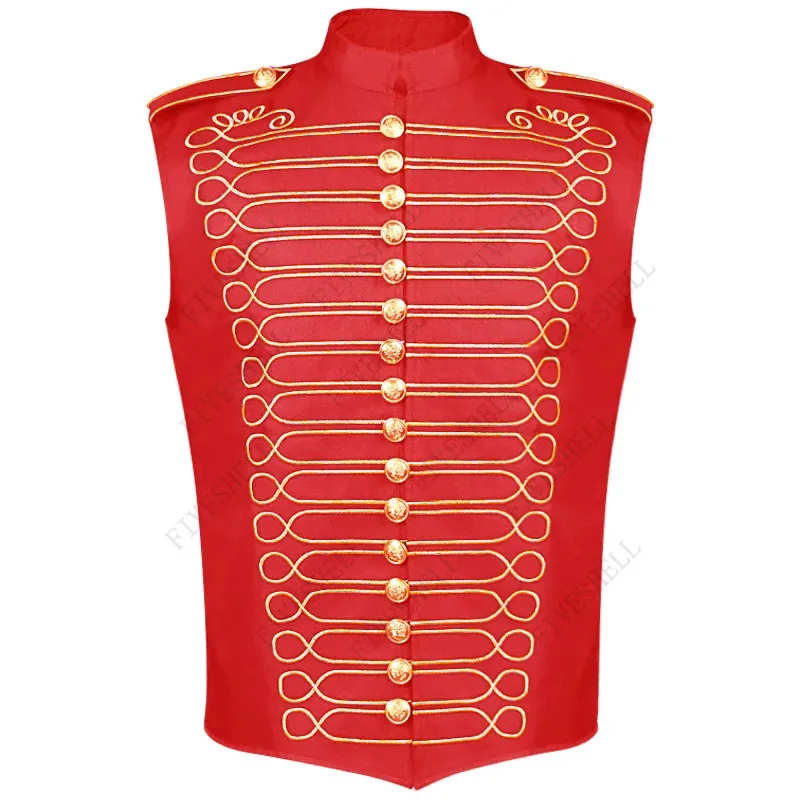 aaa12 3Adult Cosplay Rock Red Jacket Punk Military Drummer Sleeveless Parade Vest Marching Band My Chemical Romance Co
aaa12 3Adult Cosplay Rock Red Jacket Punk Military Drummer Sleeveless Parade Vest Marching Band My Chemical Romance Co