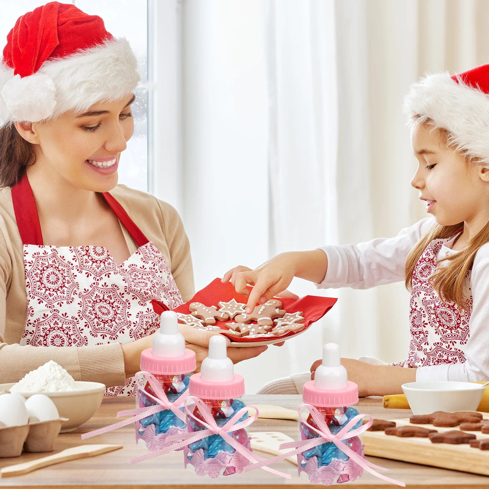 24pcs Milk Bottle Gift Boxes Baby Shower Candy Containers Decorative Treats Boxes For Party Favors Chocolate Packing Miniature
24pcs Milk Bottle Gift Boxes Baby Shower Candy Containers Decorative Treats Boxes For Party Favors Chocolate Packing Miniature