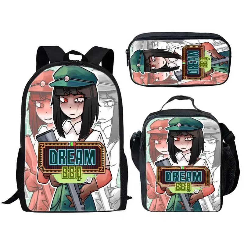 Luxury Novelty Peculiar Cool ENA Dream BBQ 3D Print 3pcs/Set pupil School Bags Laptop Daypack Backpack Lunch bag Pencil Case
Luxury Novelty Peculiar Cool ENA Dream BBQ 3D Print 3pcs/Set pupil School Bags Laptop Daypack Backpack Lunch bag Pencil Case
