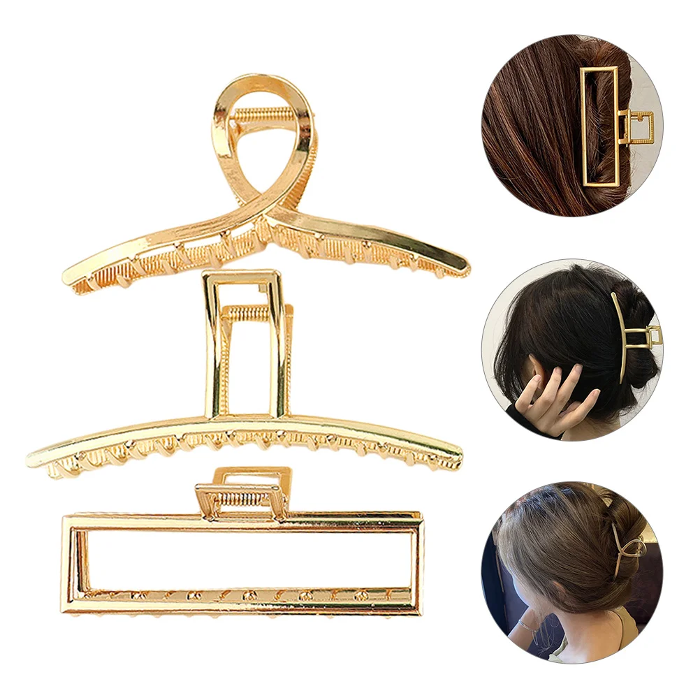 3pcs Grappling Shark Clamp Large Claw Clips for Women Thick Hair Alloy Durable Firmly All Day Different Needs Perfect
3pcs Grappling Shark Clamp Large Claw Clips for Women Thick Hair Alloy Durable Firmly All Day Different Needs Perfect