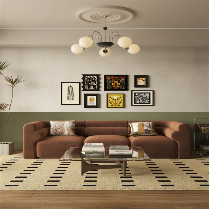 Уникальные диваны для гостиной, уютный расслабляющий европейский бархатный роскошный ленивый диван, современный пол, скандинавская мебель Divani Da Soggiorno
Уникальные диваны для гостиной, уютный расслабляющий европейский бархатный роскошный ленивый диван, современный пол, скандинавская мебель Divani Da Soggiorno