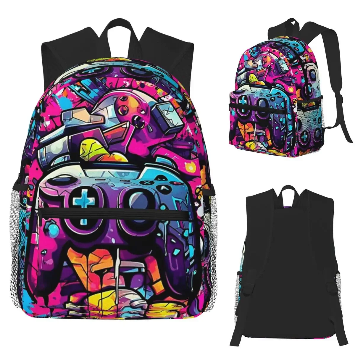 Game Controller Student Backpack School Bag Hiking Travel Daypack for Boys Girls Fashion Bookbag Shoulder Bags
Game Controller Student Backpack School Bag Hiking Travel Daypack for Boys Girls Fashion Bookbag Shoulder Bags