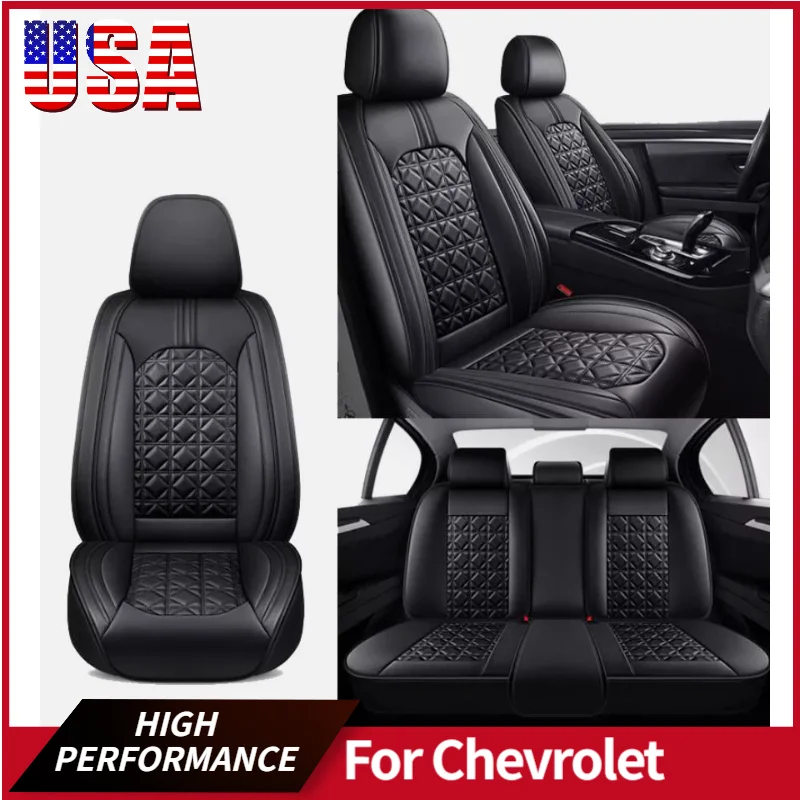 5-seats Leather car seats cover 2 Front Cover Rear Full Set Pads for Chevrolet Breathable Easy to Clean Auto Accessories
5-seats Leather car seats cover 2 Front Cover Rear Full Set Pads for Chevrolet Breathable Easy to Clean Auto Accessories